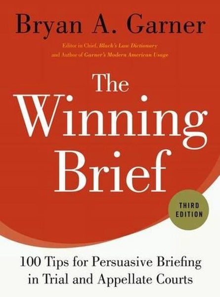 The Winning Brief by Bryan Garner - Hardcover Carousel 1