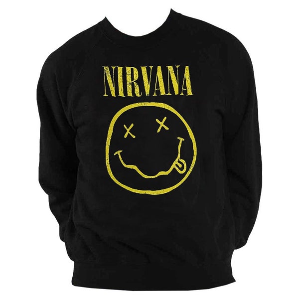 Nirvana Yellow Grunge Face Sweatshirt Carousel 4