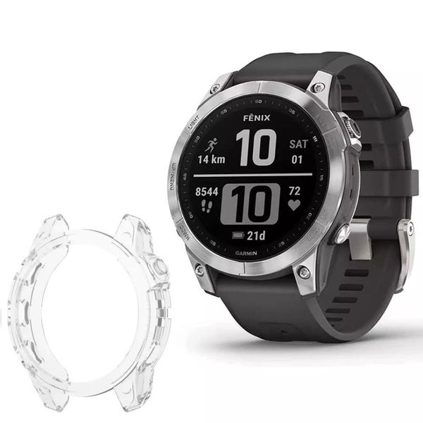 Protective Case for Garmin fenix 7/7 Pro Series (Clear) Carousel 1