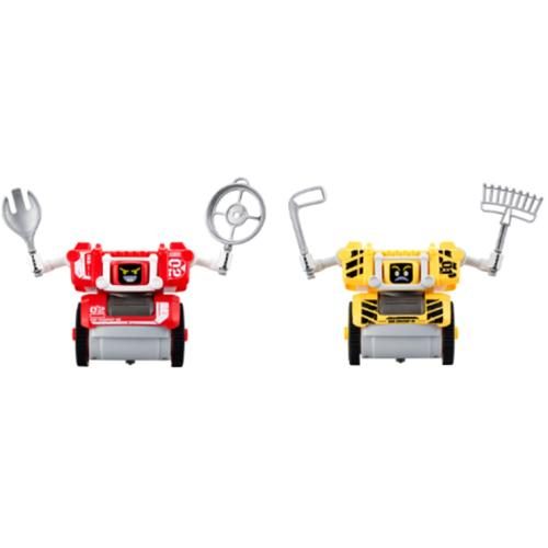 Silverlit YCOO Red & Yellow Battle Pack / Twin Pack Robo Street Kombat Twin Carousel 1