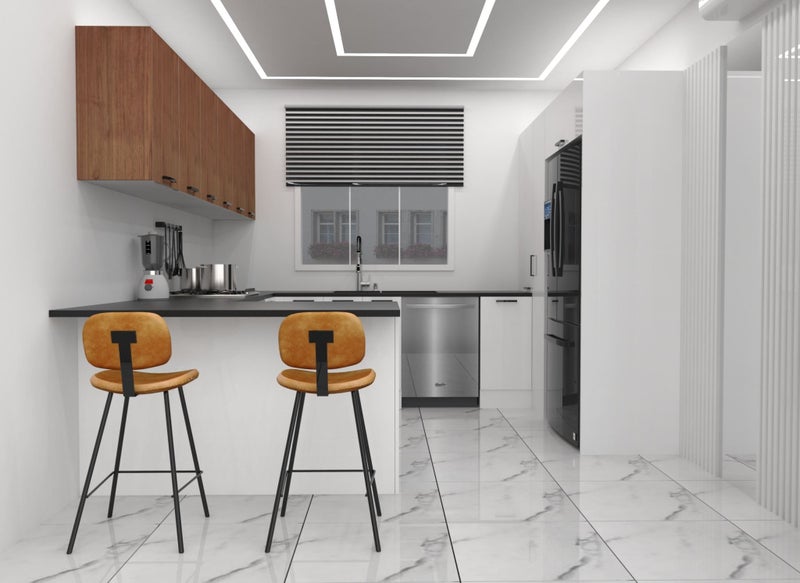 UV LACQUER FLATPACK KITCHEN Carousel 1