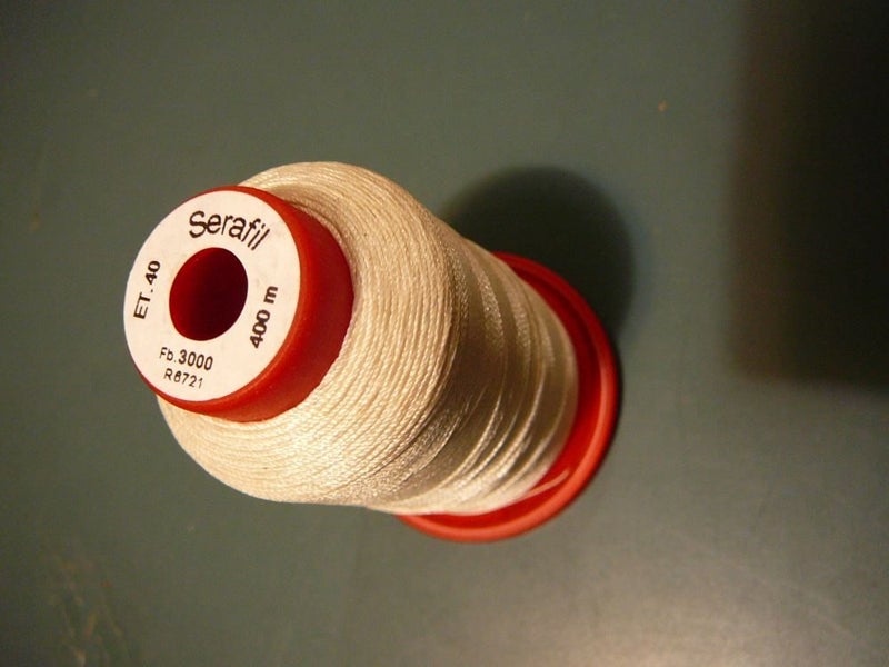 SERAFIL LEATHER SEWING THREAD # 40 WHITE SPECIAL 20 % OFF628638677935381119