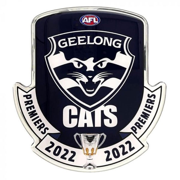 Fan Emblems AFL: Geelong 2022 Premiership Logo Decal Carousel 1