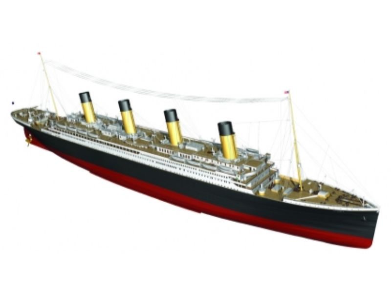 Billing Boats BIL 01-00-0510 RCC: 1:144 RMS Titanic Carousel 1