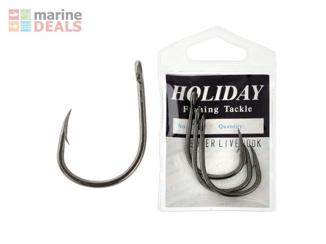 Holiday Live Bait Hooks Size 7/0 Qty 6 Carousel 1