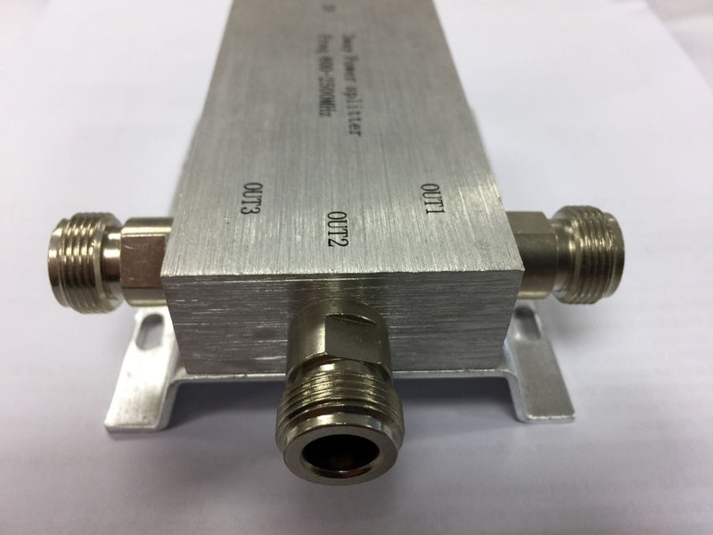 YAGI N TYPE 3 WAY SPLITTER 800~2500MHz ONE IN THREE OUT Carousel 1