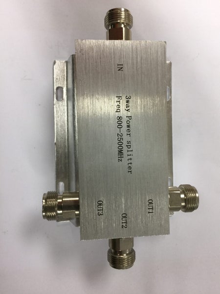 YAGI N TYPE 3 WAY SPLITTER 800~2500MHz ONE IN THREE OUT Carousel 2