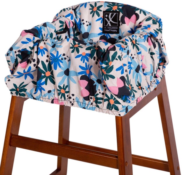 JL Childress: Disney Shopping Cart & High Chair Cover - Minnie Mouse Carousel 1