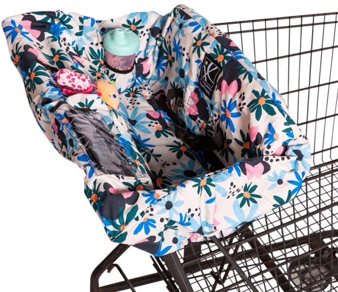 JL Childress: Disney Shopping Cart & High Chair Cover - Minnie Mouse Carousel 2