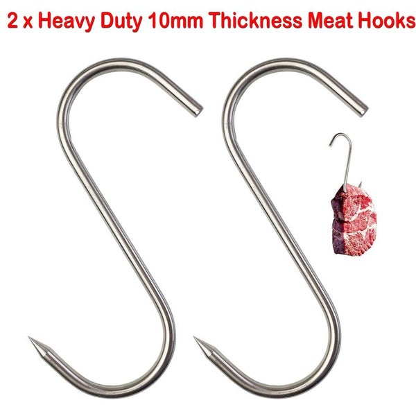 Meat Hook Stainless Steel Butcher S Hooks i2493SV0 Carousel 1
