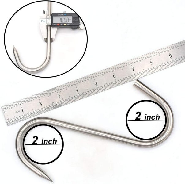 Meat Hook Stainless Steel Butcher S Hooks i2493SV0 Carousel 2