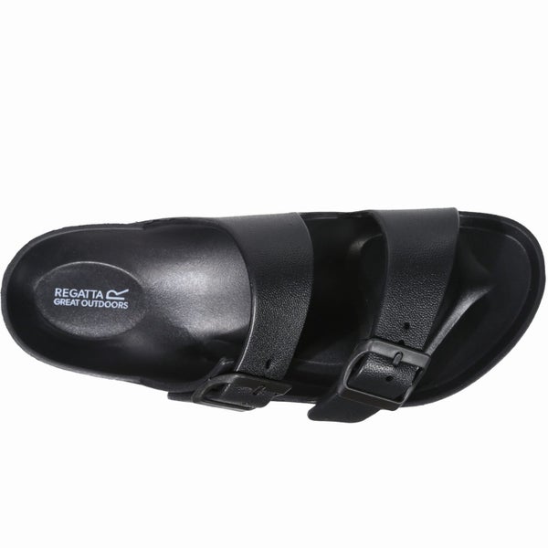 Regatta Womens Brooklyn Double Strapp Sandals - Black - 4 UK Carousel 4