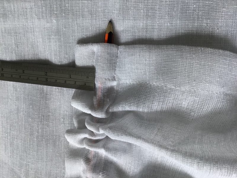 5 slot head net curtains for wire Carousel 2