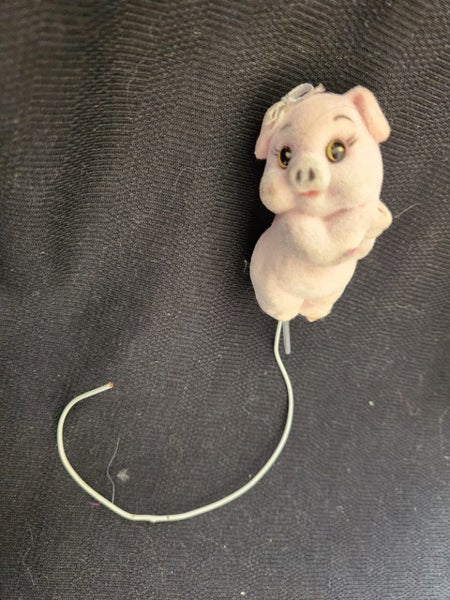 Fabric / Wire Toys - Vaporwave Daydream, Sunflower and pig Carousel 4