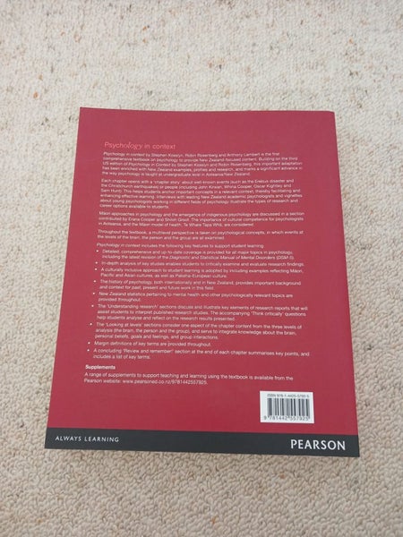 Psychology in Context a UoA Required Readings Carousel 2