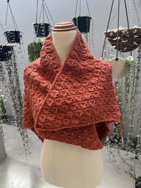 Baby Wrap, 100% Alpaca, Hand Knitted by Seller Carousel 1