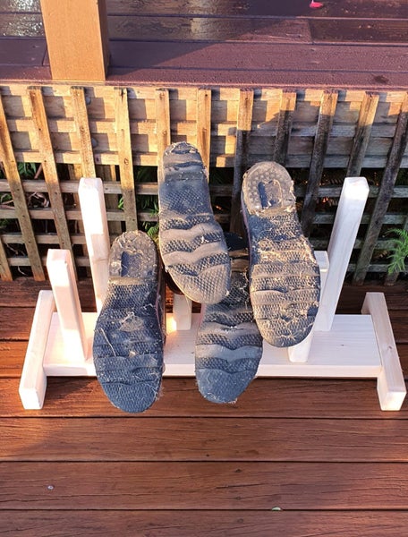 Gumboot/Shoe Rack Carousel 7