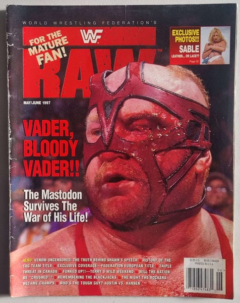 WWF Raw Magazine - May/June 1997 Carousel 1