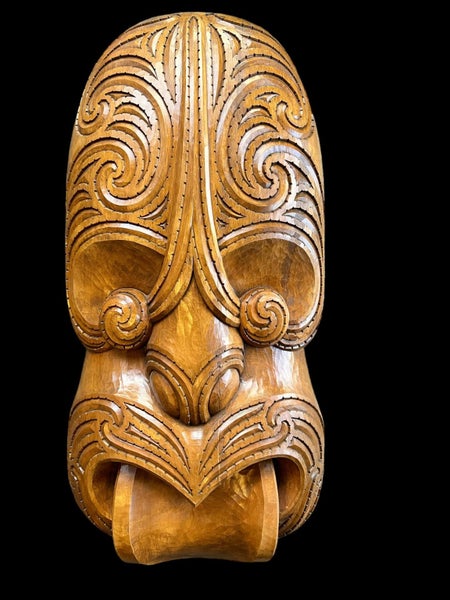 Kauri Wheku by unknown Maori artist - VERY LARGE Carousel 1