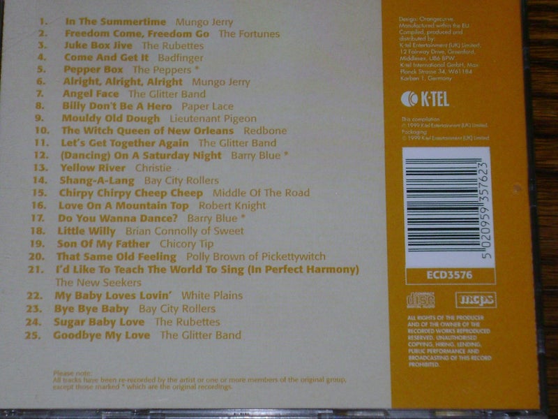 Do You Wanna Dance? - The Pop Goes The 70's Mix Volume 6 (CD) Carousel 2