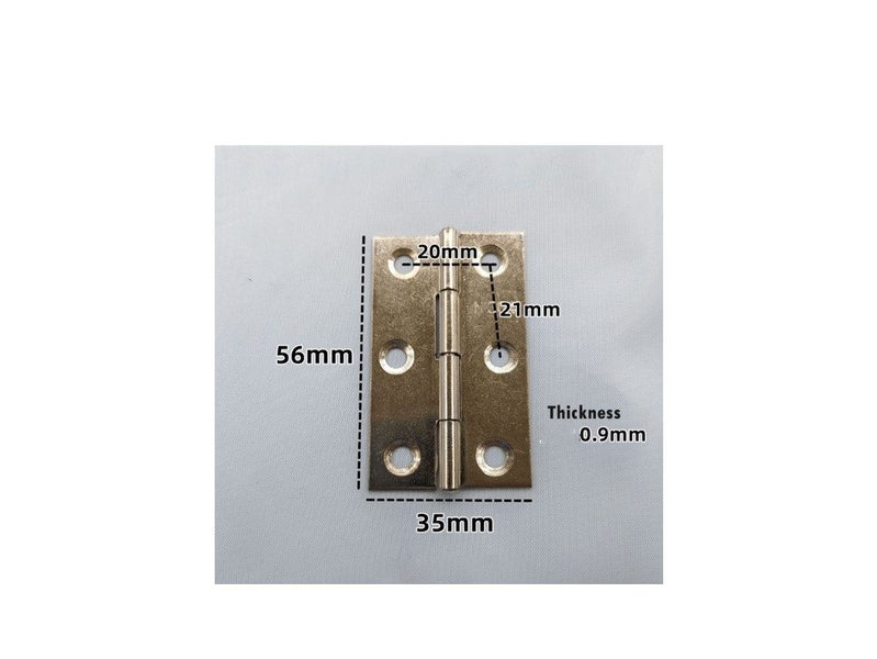 PTN 56x35m Hinge Cabinet Gate Closet Door Metal Hinge Stainless Steel Carousel 2