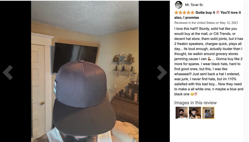 Bluetooth Music Baseball Cap with Speaker, Hat with Bluetooth Speaker62946201766659114