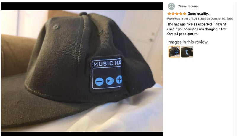 Bluetooth Music Baseball Cap with Speaker62986060693379113
