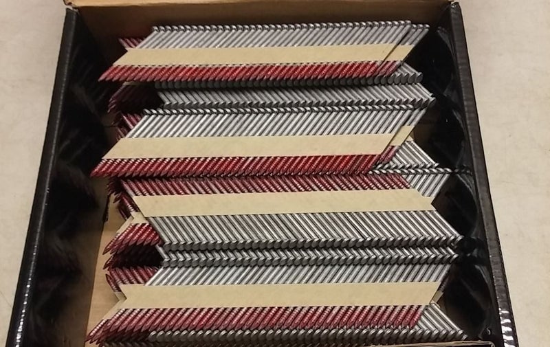 Framing Nail Gun Nails 50mm Galv R/Shank 3000 Carousel 1