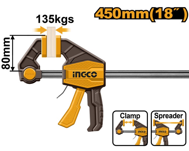 Quick bar clamp Quick bar clamp 80x450mm/18" Carousel 1