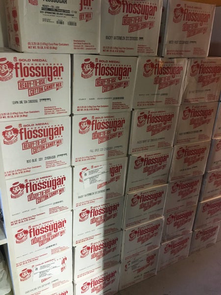 CANDY FLOSS SUGAR - 5 DIFFERENT FLAVOURS- 227G PACKS plus 50 Sticks #2 Carousel 3