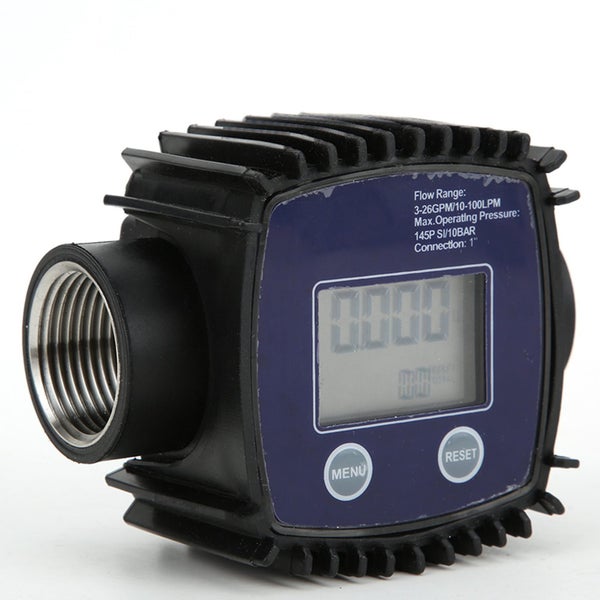 K25 1in Female Thread Flowmeter Digital Display Water Liquid Flow Sensor Carousel 2