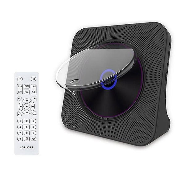 Portable Cd Player Radio Wall Mount Retro Audio MusicPlayer Bluetooth Video Carousel 1