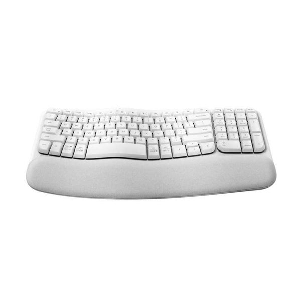 Logitech Wave Keys Ergo Keyboard - Off White (920-012282) Carousel 2