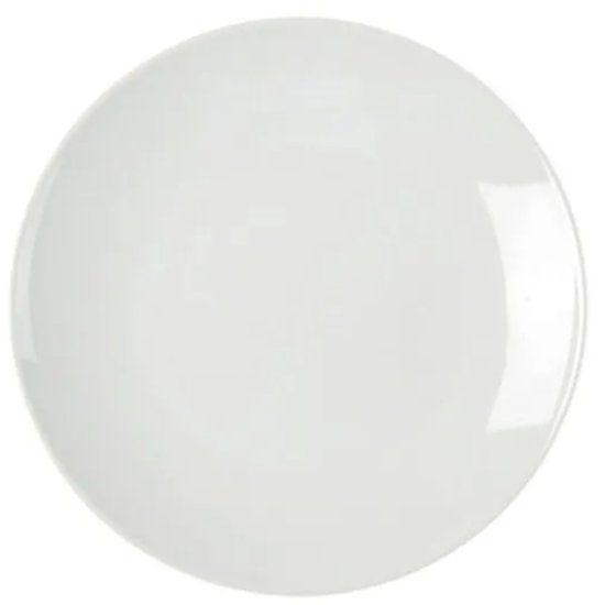 White Coupe Entree Plate 23Cm Carousel 1