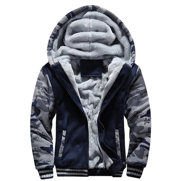 Men's Jacket Camouflage Thicken Winter Jackets for Men Fleece Carousel 1