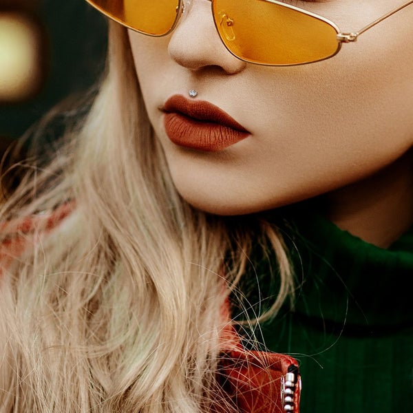 Triple Marquise CZ Labret. 3 colours available. Carousel 8