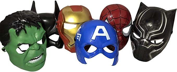 Spiderman Led light up Mask - Plastic mask size fit from 3-12 Carousel 3