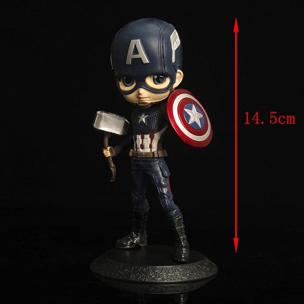 Marvel Avengers Captain America figure Action Figure Cake Decoration Carousel 1