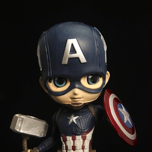 Marvel Avengers Captain America figure Action Figure Cake Decoration Carousel 2