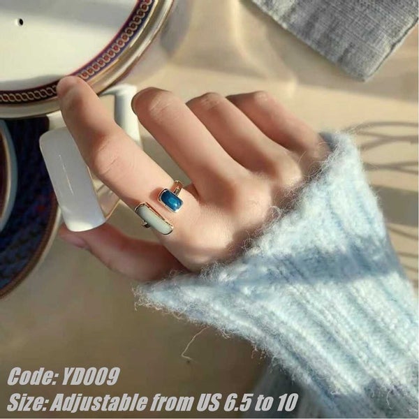 Women's Simple Geometric Shape Opening Ring Jewellery *Local Buy* Carousel 2