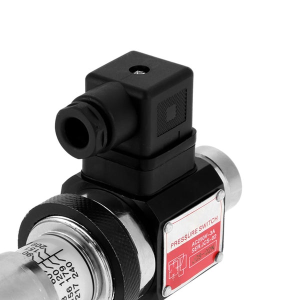 JCS-02N Through Tube Hydraulic Pressure Relay Switch Valve 30-210kg/cm² Carousel 3