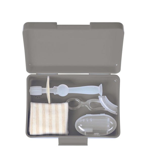 Haakaa Kids Oral Care Set (Suva Grey) Carousel 1