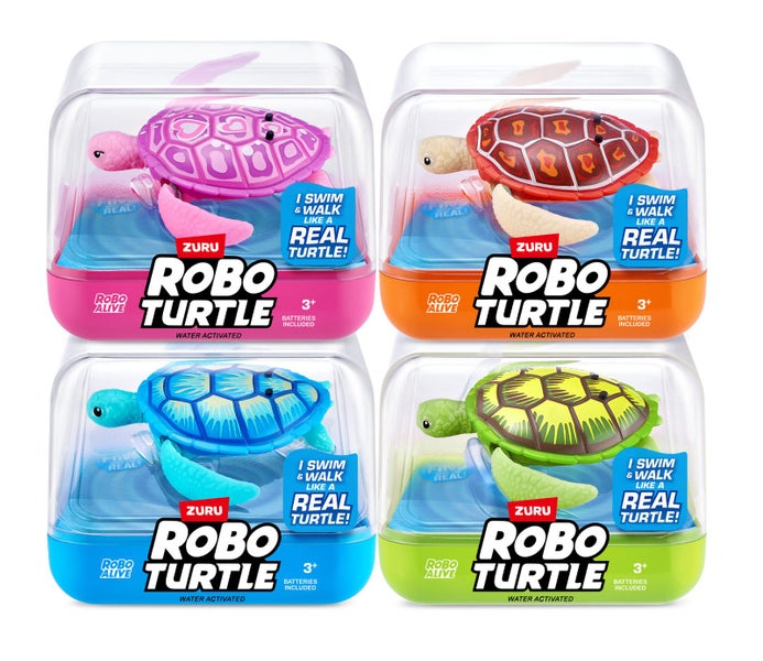 Zuru: Robo Alive - Swimming Turtle (Assorted Designs) Carousel 1