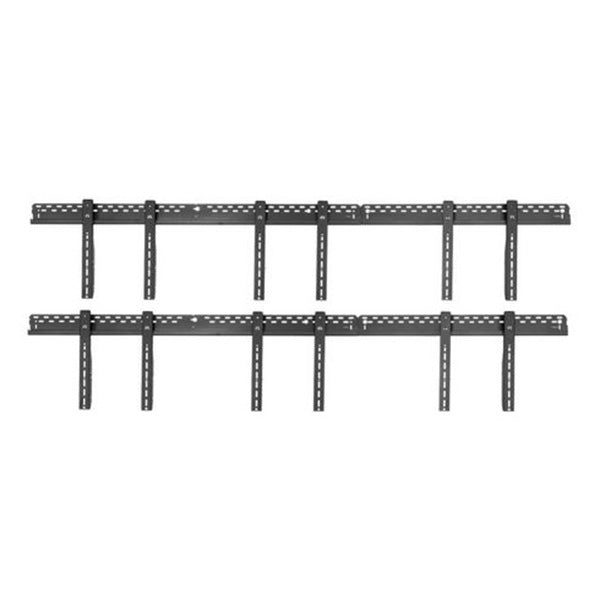 Atdec Telehook Video Wall Mount Vertical x2 Carousel 1