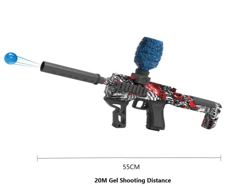 Electric Gel Blaster, Full Auto. with 10000 Gel Balls. Carousel 1
