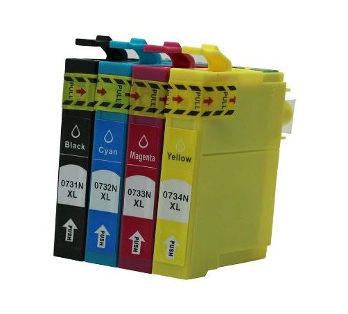Epson Compatible Ink Cartridges 73N Whole Set Carousel 1