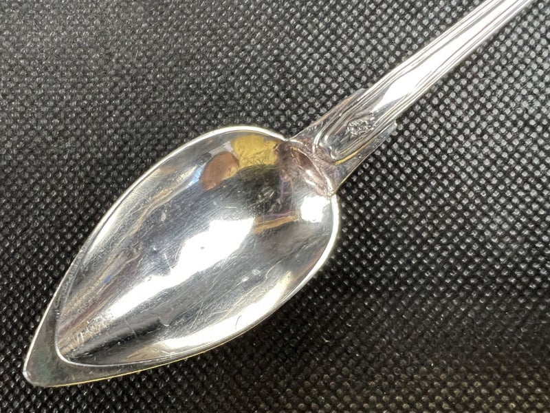 1838-1900 French Sterling Silver Fiddle & Thread Spoon - Lot Y24 - CES Carousel 2