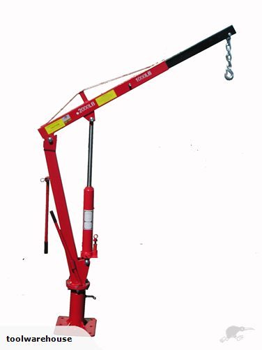UTE CRANE, FLOOR MOUNTED HOIST, ENGINE CRANE 1 TON Carousel 1