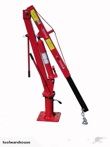 UTE CRANE, FLOOR MOUNTED HOIST, ENGINE CRANE 1 TON Carousel 2