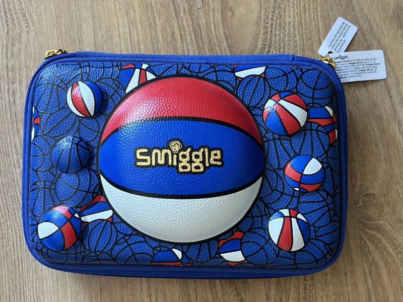 Brand New Smiggle Basketball Hardtop Pencil Case Carousel 1